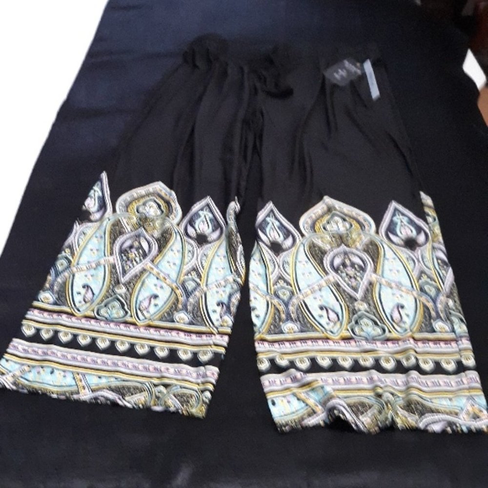 Zac & Rachel Petite Wide Leg Palazzo Pants (PXL)